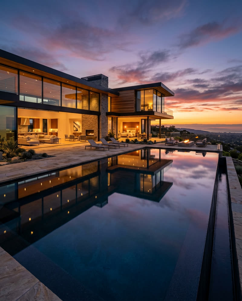 Atardecer premium